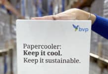 Papercooler van BVP is een volwaardige koelbox van 100% papier