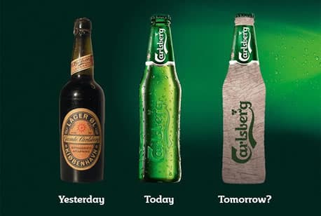 Carlsberg gaat een kartonnen bierfles ontwikkelen, geproduceerd uit houtvezels van duurzame bronnen. Alle materialen van de ‘Green Fiber Bottle’ (inclusief de dop) zullen 100 procent biologisch afbreekbaar en biobased zijn. De fles van houtvezels voor dranken wordt volgens de brouwer de eerste in zijn soort. Carlsberg ziet dit als belangrijke stap om op een andere manier naar het verpakken van vloeistoffen te kijken, op weg naar een zero-waste economy.