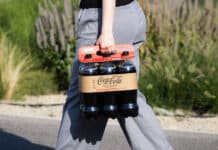 DS Smith vervangt plastic handvatten voor multipacks Coca-Cola