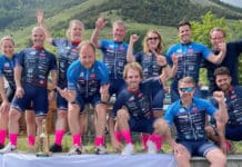 Toppers van Easyfairs fietsen in totaal 31 keer de Alpe d’Huez op