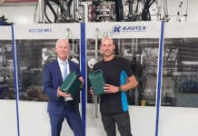 Houweling heeft wereldprimeur met een jerrycan van 100% plastic afval