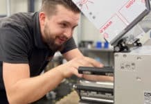 De Koningh biedt ook onderhoud aan bij oudere folieprinters