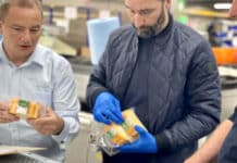 Goudse Kaas Shop test gereviseerde machine van Multivac in fabriek