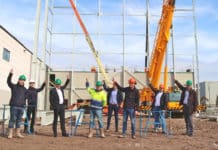 Nieuwbouw van Oerlemans Plastics in Giessen bereikt hoogste punt