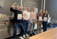 Deelnemers ronden hun thermoforming training af bij Sealpac