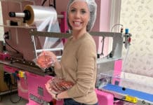 Skillpack maakt Coffeelicious gelukkig met roze inpakmachine