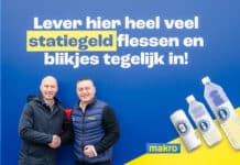 Makro heeft als eerste in alle vestigingen bulkmachines statiegeld