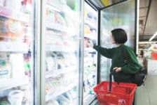 supermarkt-vries-vriezer-bevroren-stock