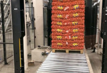 Symach palletiseert tot 50 zakken per minuut met gepatenteerde kop