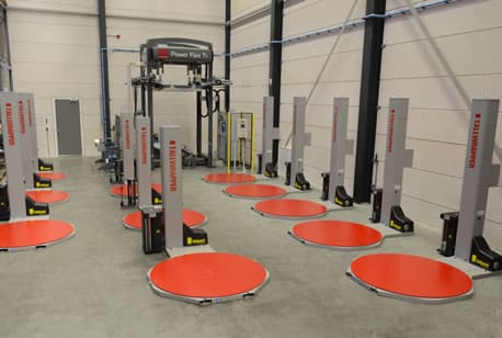 Tallpack International levert 11 palletwikkelaars in één keer uit