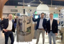 Team van VH Vertical Packaging bedankt de bezoekers van Interpom